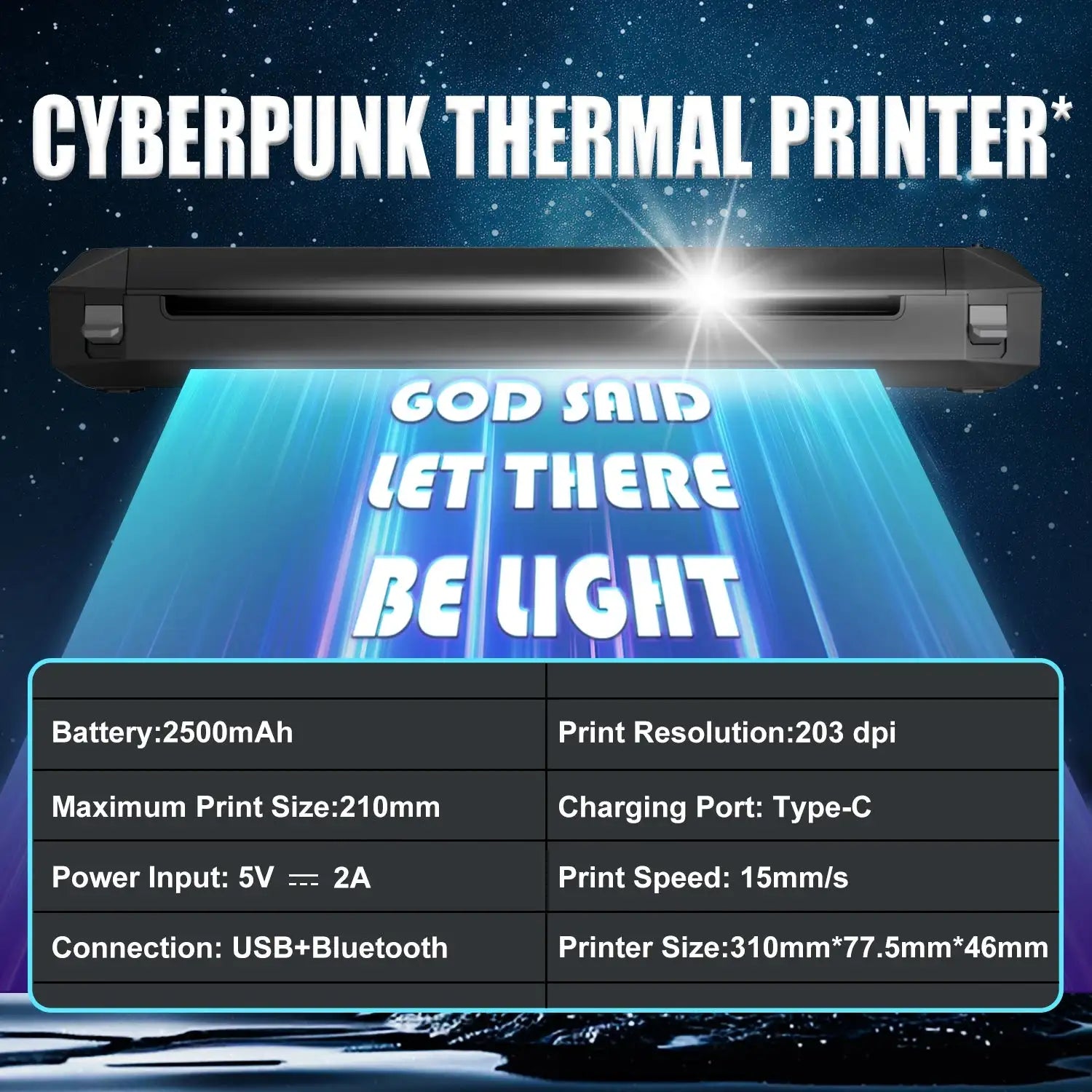 KVM Wireless Tattoo Transfer Printer Thermal Inkless