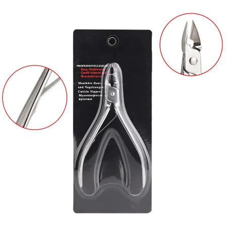 YIKOOLIN Cuticle Plier &ndash; Stainless Steel Nail Clippers