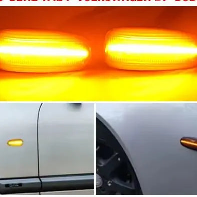 Lumini de semnalizare laterală LED pentru Mercedes-Benz W210 W202 CLK W208