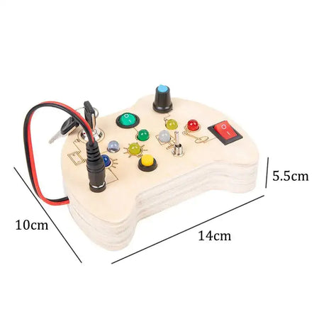MY10082 Busy Board Led Switch Wheel Educational Toy &ndash; Play MY10012G