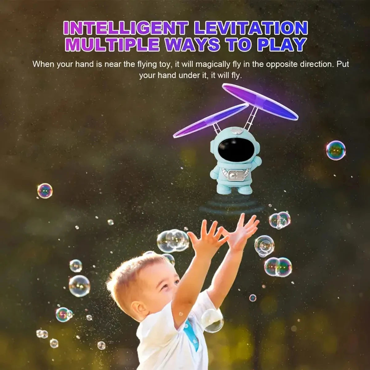 Mini Astronaut Drone &ndash; USB Charging Flying Robot Toy