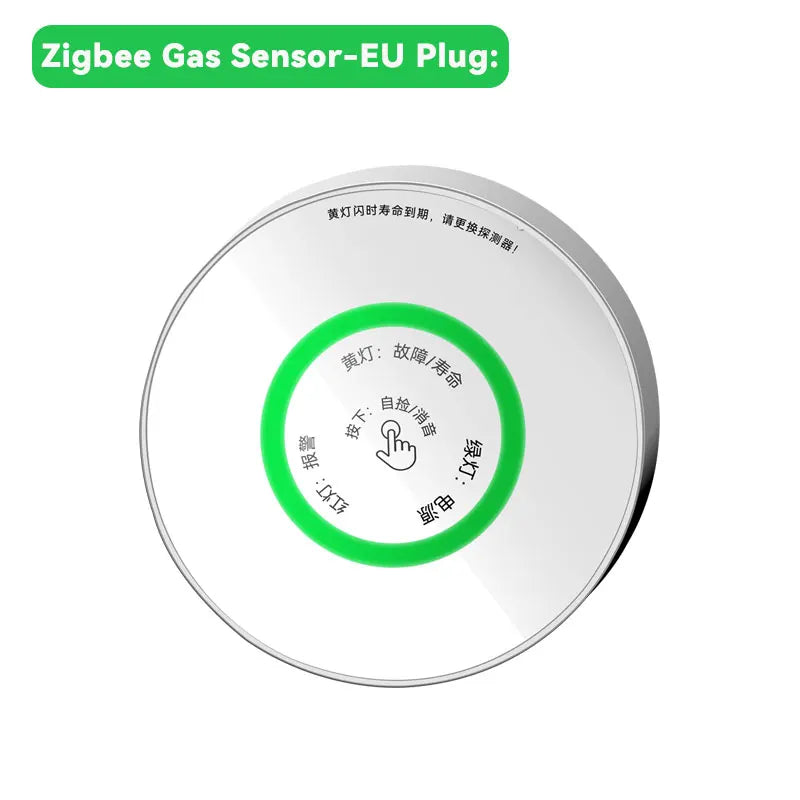 Meian-Zigbee Gas Leak Detector - Tuya Smart Life Compatible Zigbee Gas Sensor-EU
