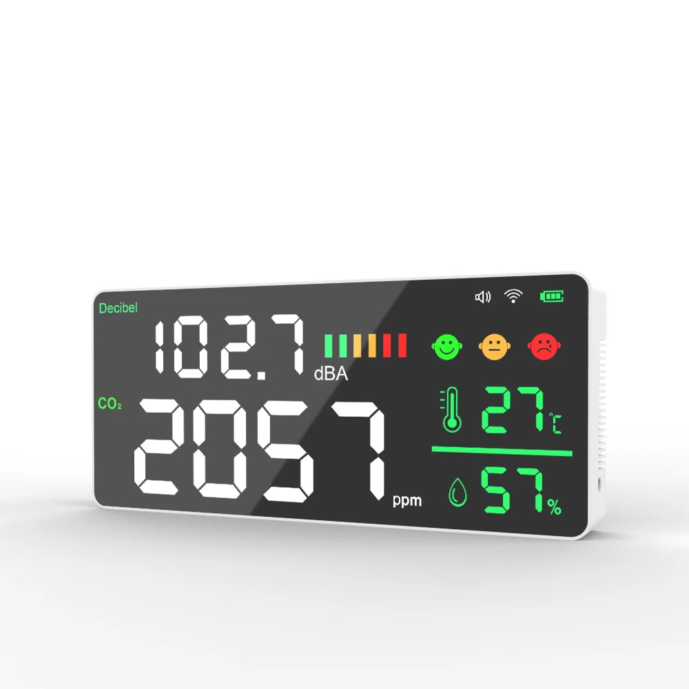Dienmern CO2 Decibel Meter - Smart WiFi Connectivity DM165-WIFI / CHINA