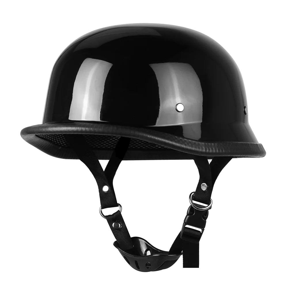 Herobiker Vintage German Half Helmet &ndash; Dot Certified