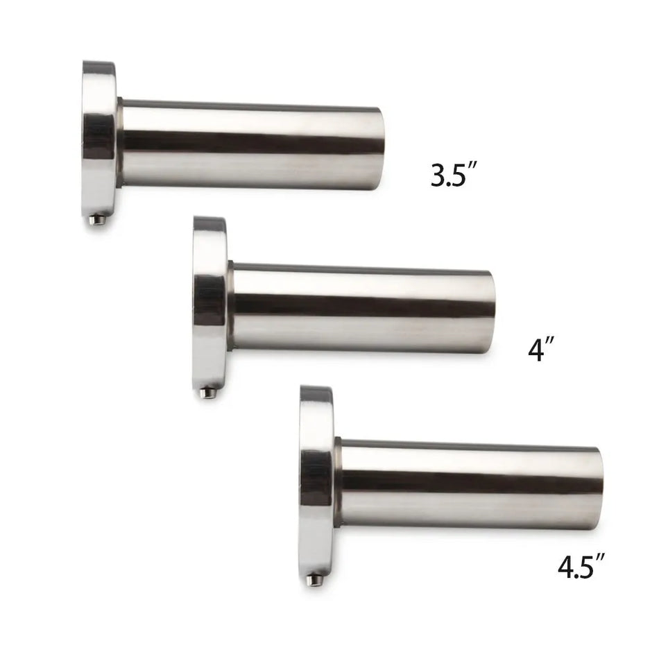 Universal Round Stainless Steel Car Exhaust Muffler Silencer 3.5–4.5in