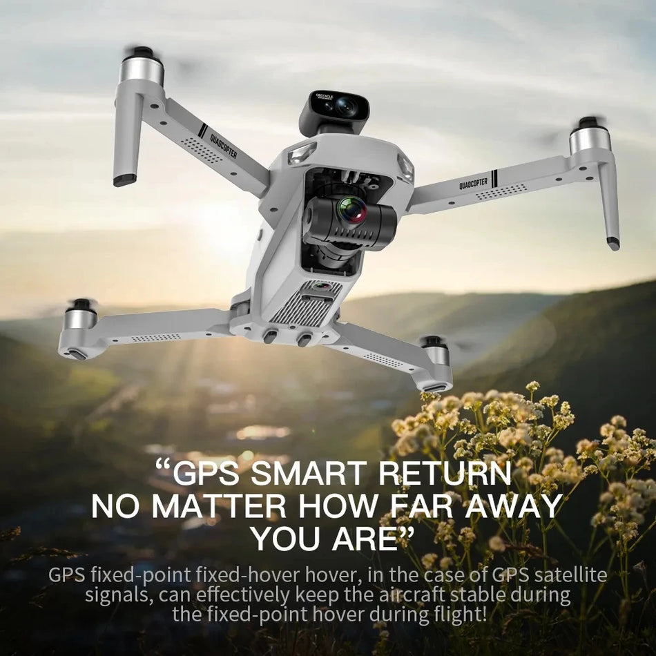🟠 KF102 FPV DRONE 4K Professional GPS HD Camera 2 άξονας GIMBAL ANTI-SHAKE Αποφυγή εμπόδια χωρίς ψήκτρες quadcopter RC Drone