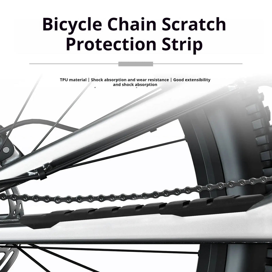 ENLEE Bicycle Chain Protector Road And Mountain Bike TPU Frame Chain Anti-Scratch And Wear-Resistant Strip by InterCyprus Trading Ltd