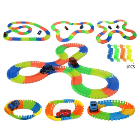 Mitty Kids Night Light Track Set &ndash; Easy Assembly Fun