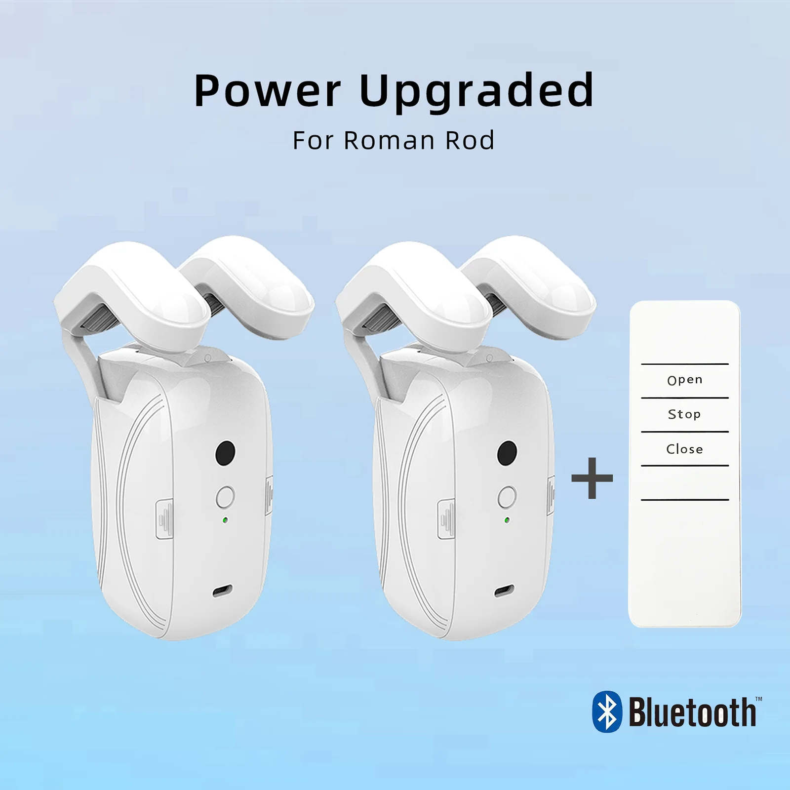 Smart Curtain Robot with Voice Control 2PC BLE Rome
