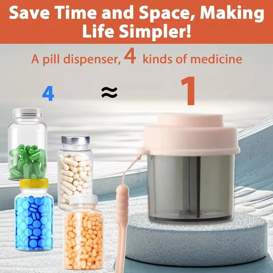 Vodootporni organizator za tablete s 4 odvojiva odjeljka