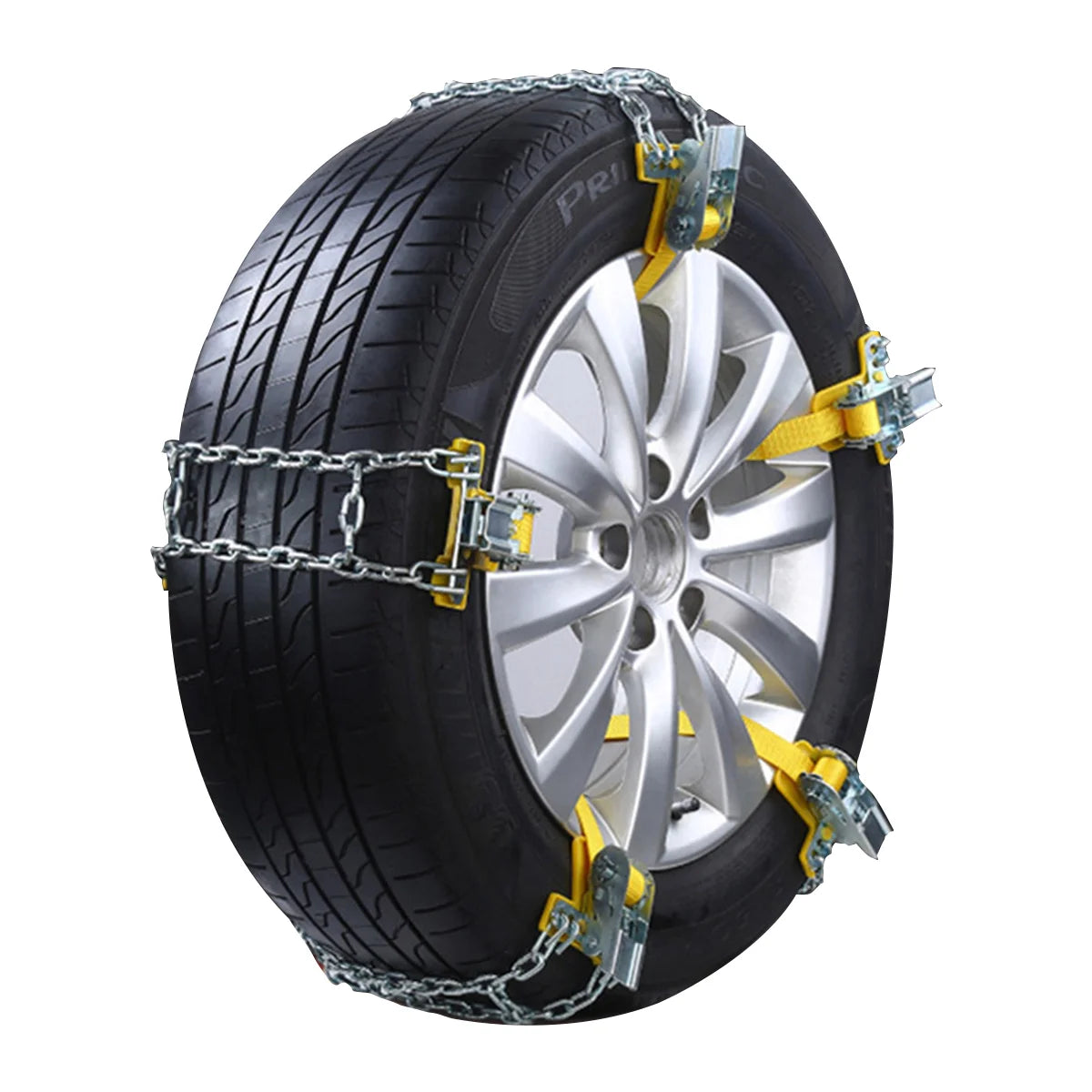 Car Snow Chain Steel Security Chain 205225mm &ndash; Strong Grip As Shown