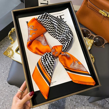 Luxury Silk Shawl Scarf &ndash; Elegant Versatile Fashion Wrap 2 / 70x70cm