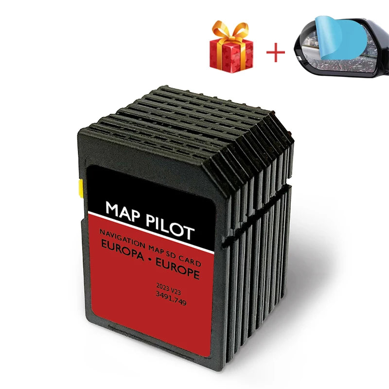 Becker MAP PILOT 509 Update 8GB SD Card Europa &ndash; V23 Update CHINA / for Becker (Code509)