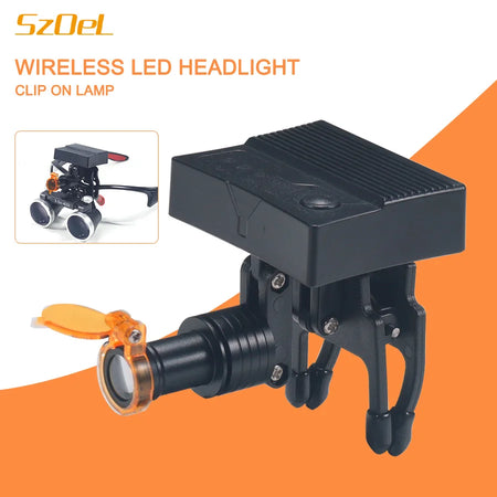 5W Dental Headlights &ndash; Wireless Clip On LED Lights Plus