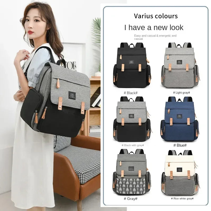 Wasserdichter Wickelrucksack für Babys Reise Maternity Bag
