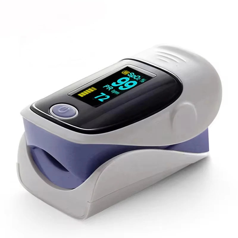 Finger Pulse Oximeter OLED &ndash; Fast 8 Second Readings purple