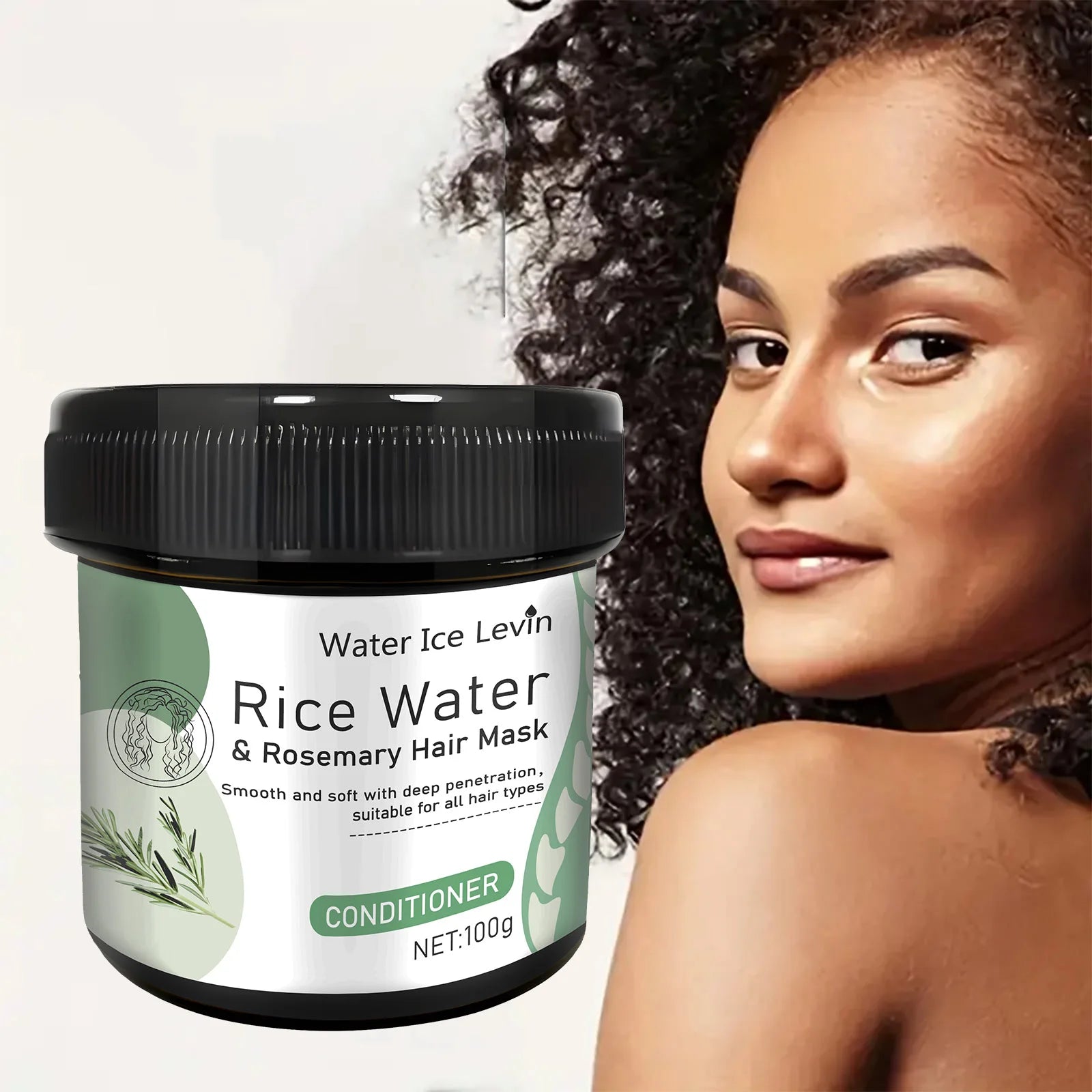 Rice Water Hair Mask &ndash; Damage Repair and Frizz Control