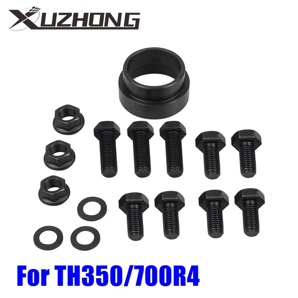 Kit d'adaptateur de manchon de convertisseur de couple GM LS1 LS6 pour TH350 700R4 noir