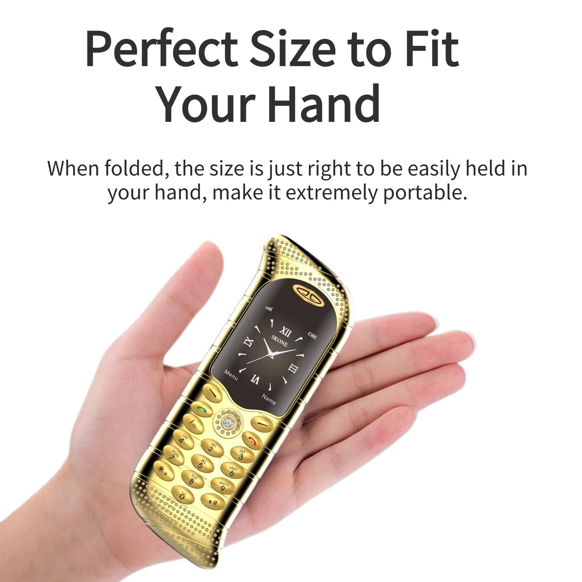 Funny Shape Luxury Cellphone - Magic Voice Dialing