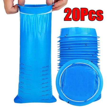 5-50Pcs 1000ML Portable Disposable Vomit Bag &ndash; Travel Use 20Pcs