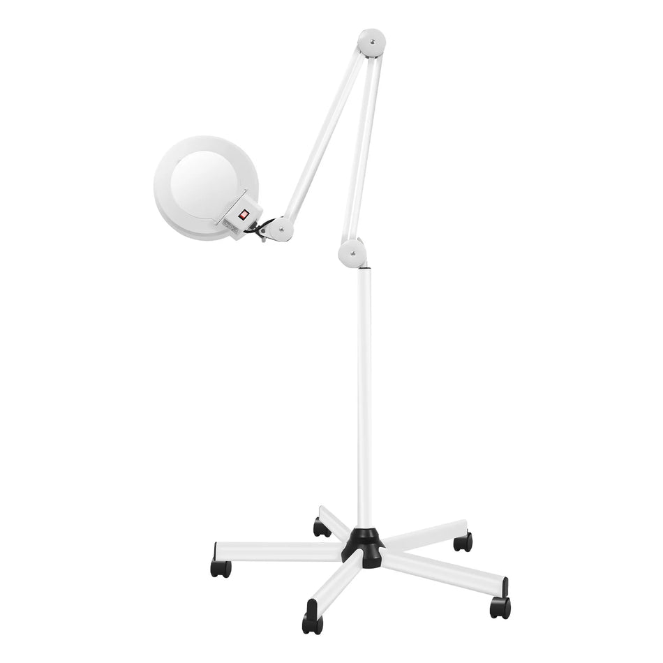 220V White LED Magnifying Lamp 5X Ring Fluorescent Tube