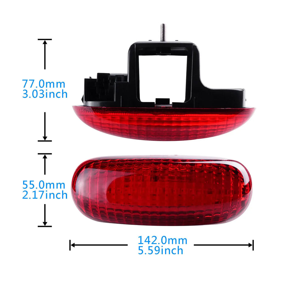 LED tagumine pidurituli Renault Trafic II, Opel Vivaro A, Nissan Primastar X83, 21 kõrge võimsusega LEDi, punane objektiiv