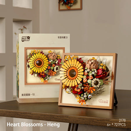 3D Picture Frame Building Blocks &ndash; Floral DIY Toy Gift 727pcs 2178