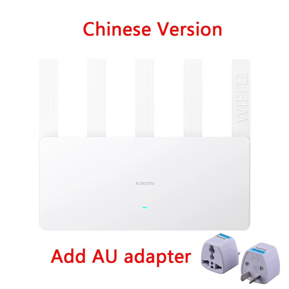 Xiaomi Router BE5000 Wi-Fi 7 Dual-Frequency Mesh with 2.5G Port Add AU adapter