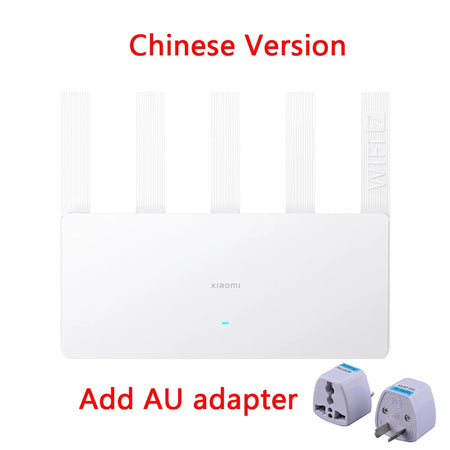 Xiaomi Router BE5000 Wi-Fi 7 Dual-Frequency Mesh with 2.5G Port Add AU adapter