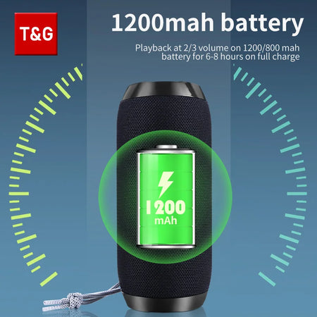 T&amp;G TG117 Waterproof Bluetooth Speaker