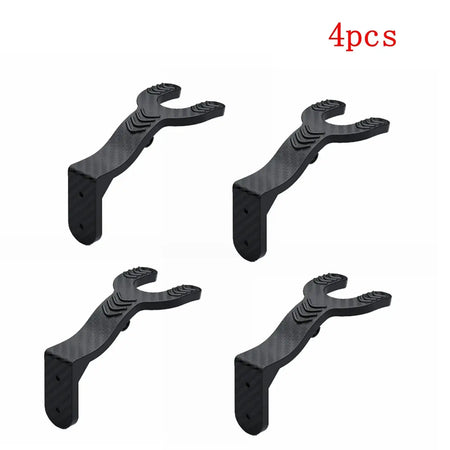 Kitchen Cabinet Shelf Wall Mount Hooks Motorcycle Helmet Hook Racks Helmet Display Hanger Stand Wall-Mounted Storage Holder by InterCyprus Trading Ltd