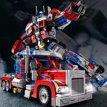 ToylinX 478pcs Transforming 2in1 Robot Truck Set For Kids