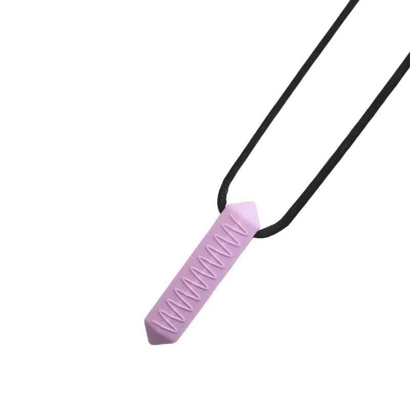 Stylish Silicone Chew Necklace for Sensory Relief