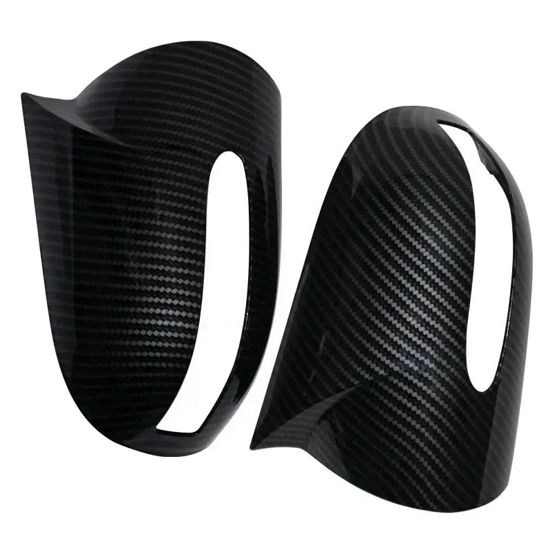 Side Mirror Cap Covers For Mercedes-Benz E,C-Class W211 W203 2001-2007 Black Replace Car Accessories by InterCyprus Trading Ltd