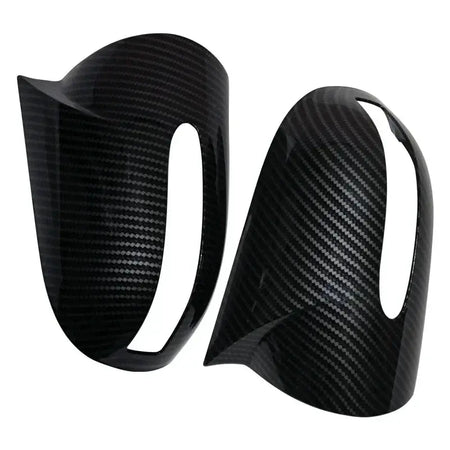 Side Mirror Cap Covers For Mercedes-Benz E,C-Class W211 W203 2001-2007 Black Replace Car Accessories by InterCyprus Trading Ltd
