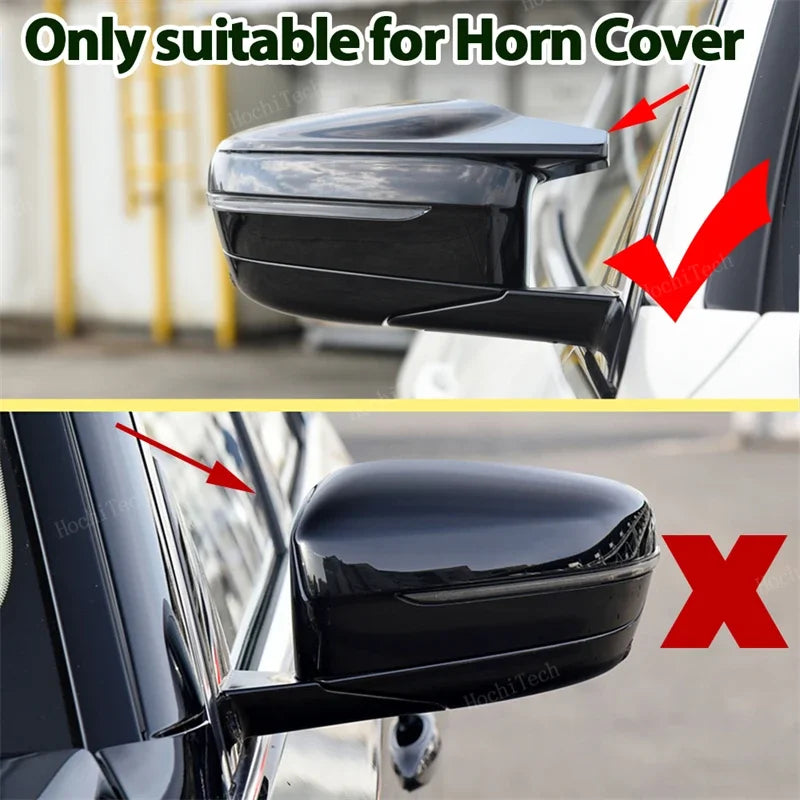 Seitenspiegelkappen aus Carbonfaser für BMW M2 G87 M3 G80 M4 G82 G83 i4 M240i M440i M50