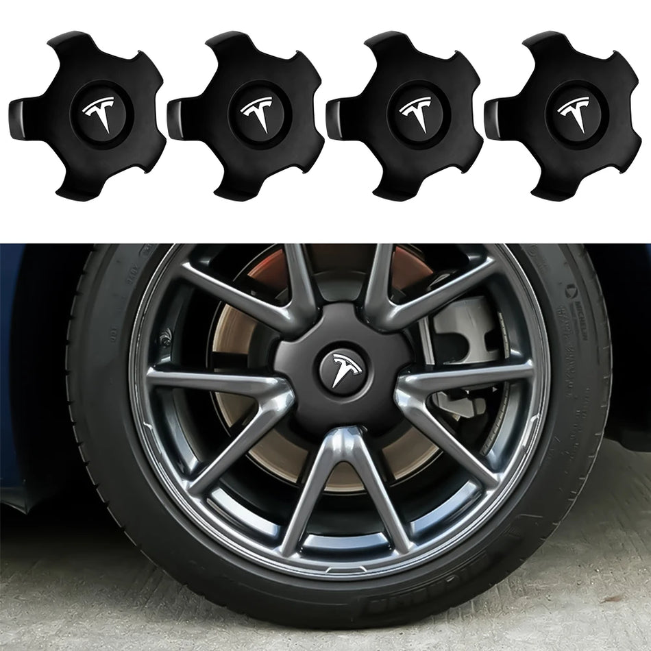 Wheel Center Caps Five-Claw Hubcap for Tesla Model 3, S, X, Y, Cybertruck