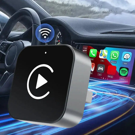 2 In 1 Wireless CarPlay Android Auto Adapter Plug And Play