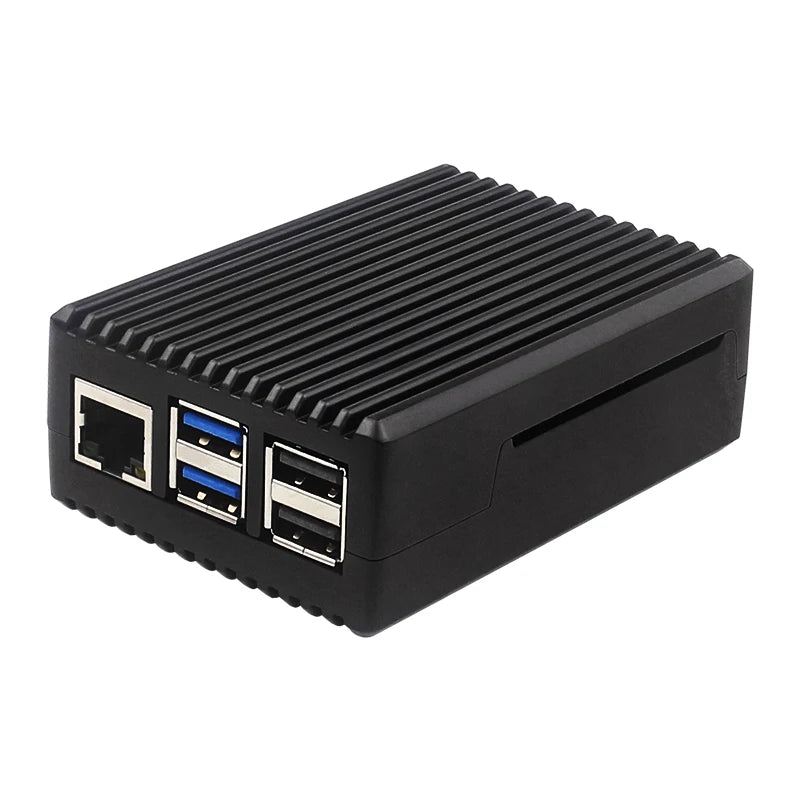 Raspberry Pi 5 Aluminum Case &ndash; Passive Cooling with Silent Heat Dissipation