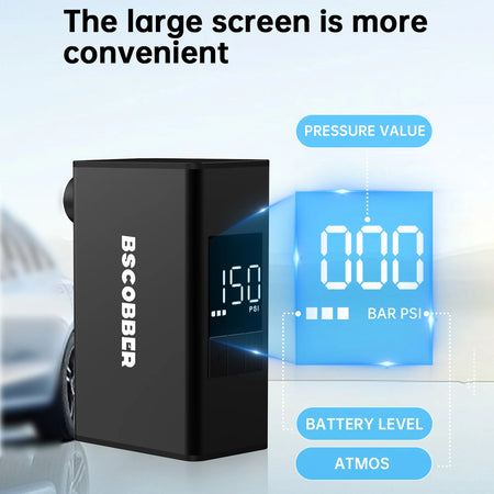 Bike Electric Air Pump 150PSI &ndash; One-Handed Portable Design