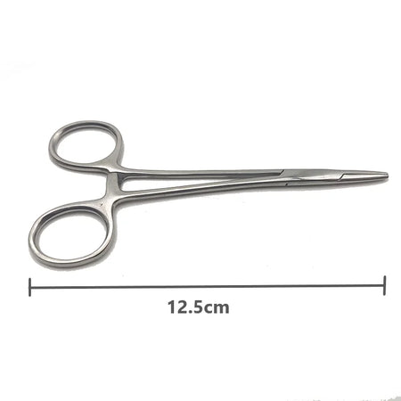 Suture Needle Clamp Forceps Stainless Steel &ndash; Precise Grip 12.5cm