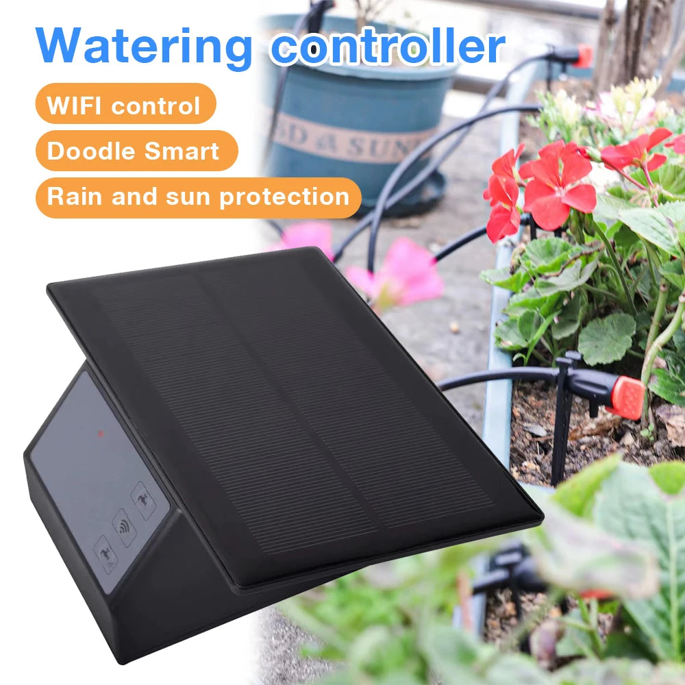WiFi Intelligent Automatic Watering Device &ndash; Solar Powered