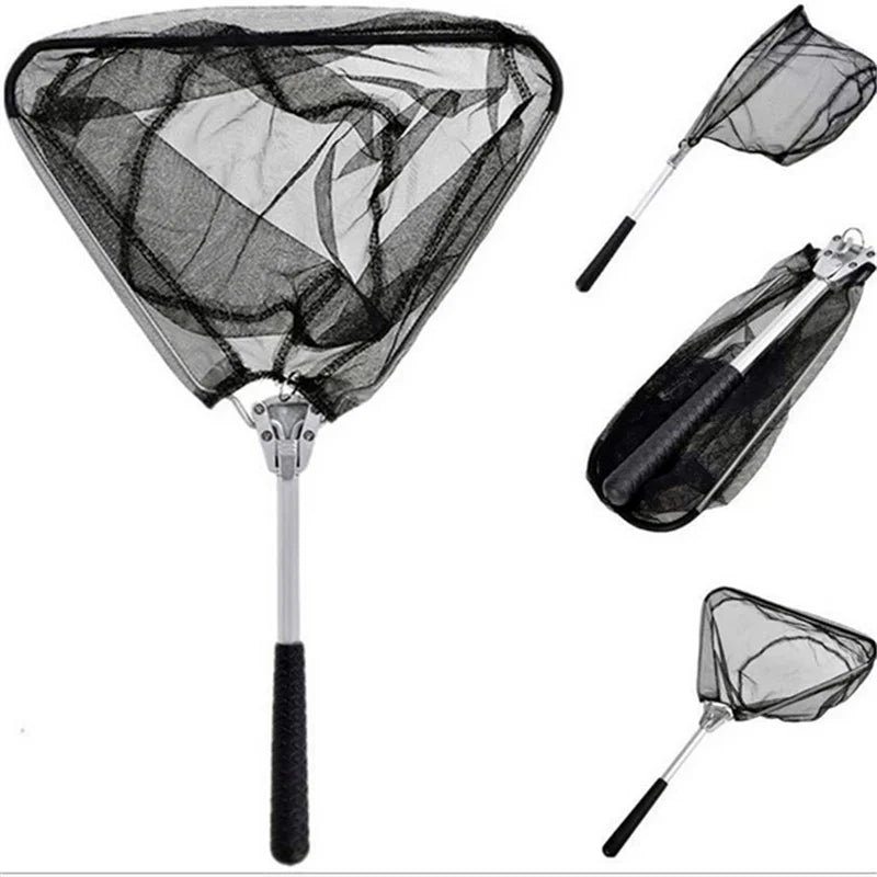 High-Quality Portable Retractable Fishing Net - Durable &amp; Foldable Default Title