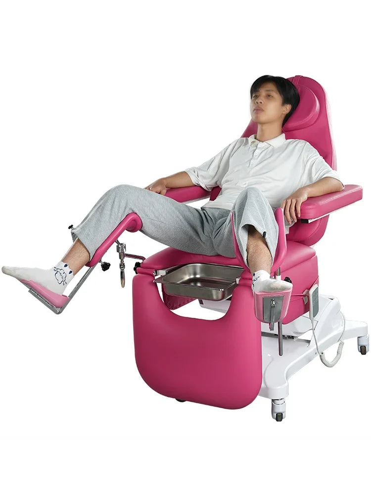 Tavolo per esami ginecologici elettrico per assistenza infermieristica