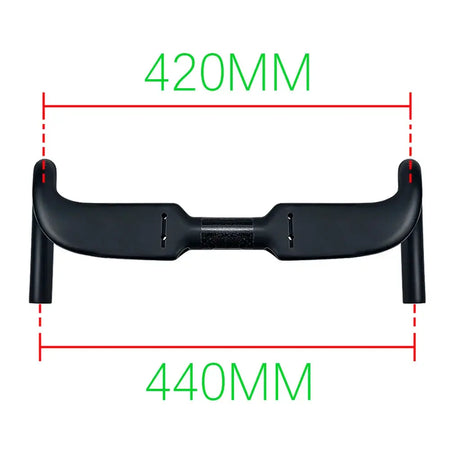 BALUGOE Fully Internal Wiring Road Bike Handlebar Carbon Professional Ironman Triathlon TT Rest Handlebar Bicycle Handle Bar by InterCyprus Trading Ltd
