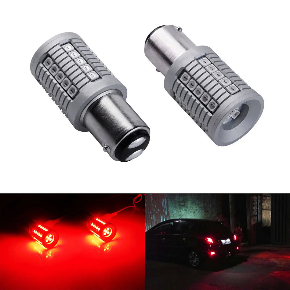 Rückbremslichter für Vauxhall Zafira LED 2x 1157 BAY15d CANbus, 3600 lm, 45 SMD 3030 LEDs