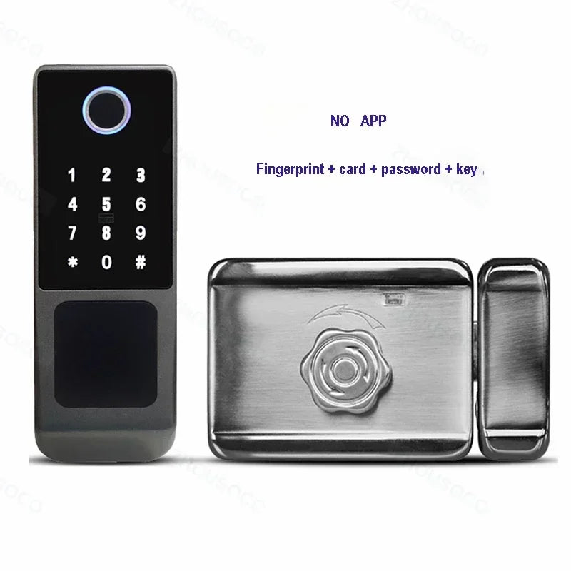 ZhouSoco Smart Fingerprint Waterproof Door Lock with Bluetooth &amp; WiFi Control A-1