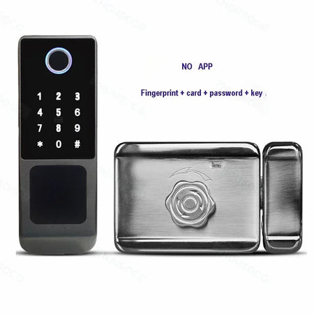 ZhouSoco Smart Fingerprint Waterproof Door Lock with Bluetooth &amp; WiFi Control A-1