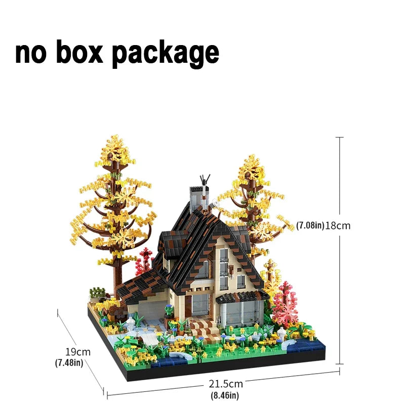 Street View Forest Cabin Blocks - Detail Packed Set no box