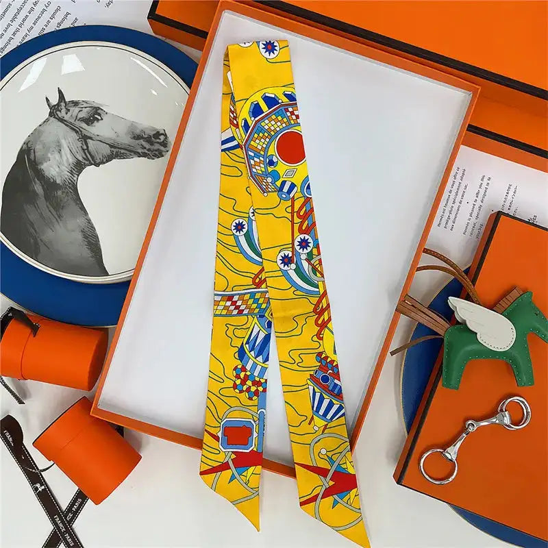 JTVOVOC Silk Scarf &ndash; Elegant Versatility for Any Outfit JZP013-04 / 5x85cm